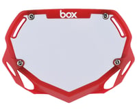 Box Two Number Plate (Translucent Red)