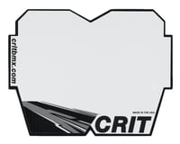 Crit BMX Products Carbon Number Plate (Black) (Mini)