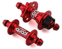 Crupi Quad Disc Brake Hub Set (Red)