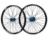 Crupi Pro Wheelset (Black/Blue) (10mm Front)