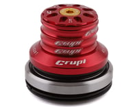 Crupi Factory Pro Taper Headset (Red) (1-1/8 to 1.5")