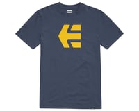 Etnies Icon Tee Shirt (Navy/Gold)