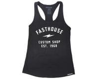 Fasthouse Inc. Women’s Fundamental Crop Tank T-Shirt (Black)