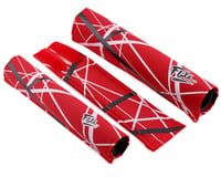Flite Van Halen Jump! Inspired BMX Pad Set (Red) (Extra Wide Bar)