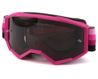 Fly Racing Youth Zone Goggles (Pink/Black) (Dark Smoke Lens)