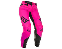 Fly Racing Women's Lite Race Pants (Neon Pink/Black)