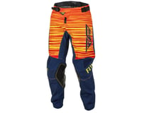 Fly Racing Youth Kinetic Wave Pants (Navy/Yellow/Red)