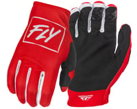 Fly Racing Youth Lite Gloves (Red/White)