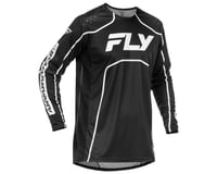 Fly Racing Rayce Bicycle Jersey (Black/White)