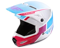 Fly Racing Kinetic Drift Helmet (Pink/White/Blue)