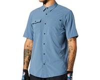 Fox Racing Flexair Woven Short Sleeve Shirt (Matte Blue)