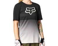 Fox Racing Women's Flexair Short Sleeve Jersey (Black/Pink)