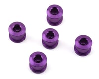 INSIGHT Alloy Chainring Bolts (Purple) (Long)