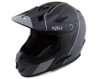 Kali Zoka Stripe Full Face Helmet (Matte Black/Grey)