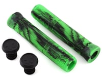 Lucky Scooters Vice Grips 2.0 Pro Scooter Grips (Black/Green) (Pair)