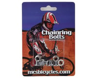 MCS Steel Chainring Bolts (Chrome) (6mm)