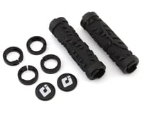 ODI Yeti Hard Core Lock-On Grips (Black) (120mm) (Bonus Pack)