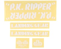 SE Racing PK Ripper Decal Set (White)