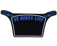 SE Racing Bikes Life Number Plate (Black/Blue)