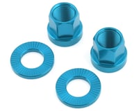 The Shadow Conspiracy Featherweight Alloy Axle Nuts (Blue)