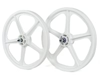Skyway Tuff Wheel II 20" Wheel Set (White) (3/8" Axle)