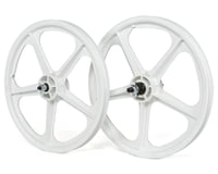 Skyway Tuff Wheel II 20" Wheel Set (White) (14mm Rear Axle)