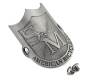 S&M Shield Headtube Badge (Pewter)