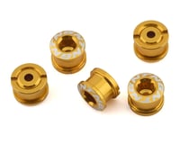 Tangent Alloy Chainring Bolts (4mm) (Gold)