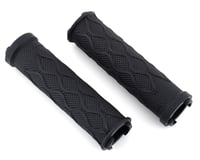 Tangent Lock-ons Flangeless Grips (Black/Red) (130mm)