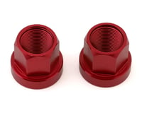 Theory Alloy Axle Nuts (Red) (14 x 1mm)