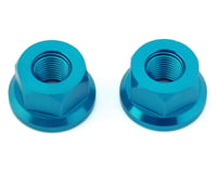 Theory Alloy Axle Nuts (Red) (3/8