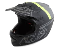 Troy Lee Designs D3 Fiberlite Full Face Helmet (Slant Grey)