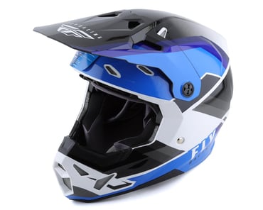 Fly Racing Rayce Helmet (Black/White) (XS) - Dan's Comp