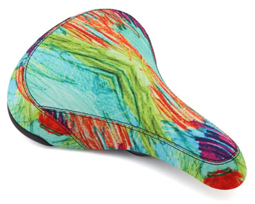 Odyssey Big Stitch Pivotal Seat (Fat) (Blue Denim/Red) - Dan's Comp
