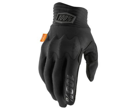 100% Cognito Full Finger Gloves (Black/Charcoal) (S)