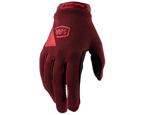 100% Women's Ridecamp Gloves (Brick) (M)