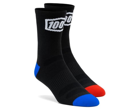 100% Terrain Socks (Black) (S/M)