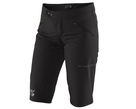 100% Ridecamp Women's Shorts (Black) (S)