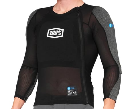 100% Tarka Long Sleeve Body Armor (Black) (S)