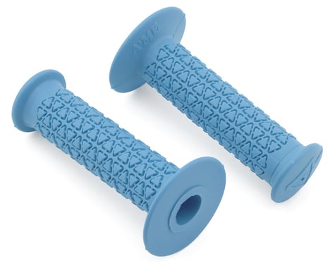 A'ME Bubble Logo Round Grips (Light Blue) (Pair)