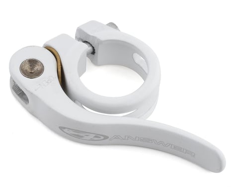 Answer Quick Release Seat Clamp (White) (25.4mm)