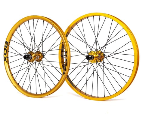 Box Two Alloy BMX Wheelset (Gold) (20 x 1.75)
