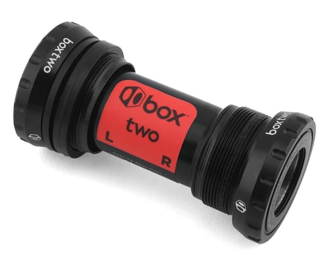 Box Two Alloy External Sealed Bearing Bottom Bracket (Black) (24mm)
