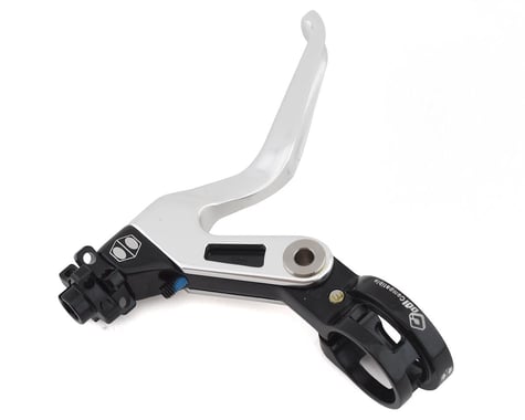 Box Genius Long Reach Brake Lever w/ Intergrated Grip Clamp (Silver) (Right) (Long)