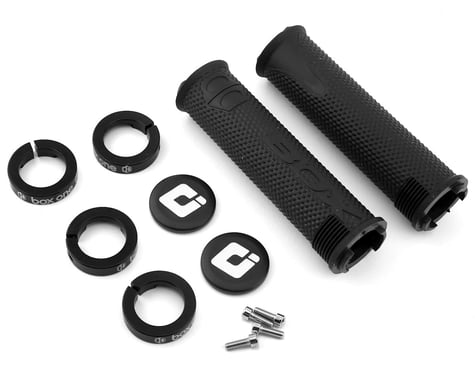 Box One Lock-On Grips (Black/Black)