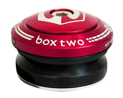 Box Two Sealed Integrated Headset (Red) (1-1/8")