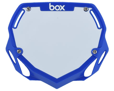 Box Two Number Plate (Blue) (Pro)