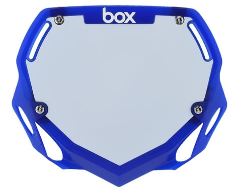 Box Two Number Plate (Translucent Blue) (L)