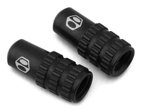 Box One Presta Valve Caps (Black)