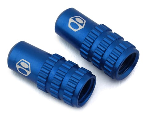 Box One Presta Valve Caps (Blue)